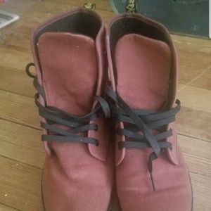 Women's size 10 burgundy Doc Martens